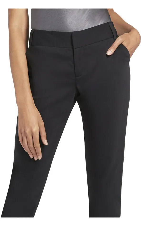 Womens Pants Alice Olivia Stacey Slim Trouser Black