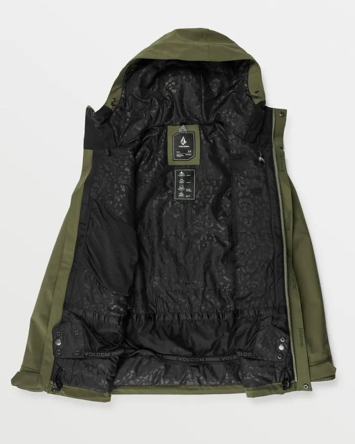 Womens Stoney Shadow Insulated Jacket 8211 Ivy Womens Volcom Jackets