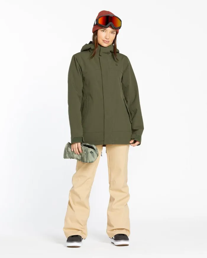 Womens Stoney Shadow Insulated Jacket 8211 Ivy Womens Volcom Jackets