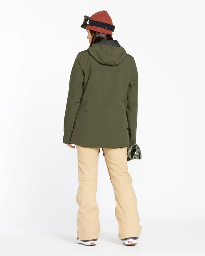 Womens Stoney Shadow Insulated Jacket 8211 Ivy Womens Volcom Jackets
