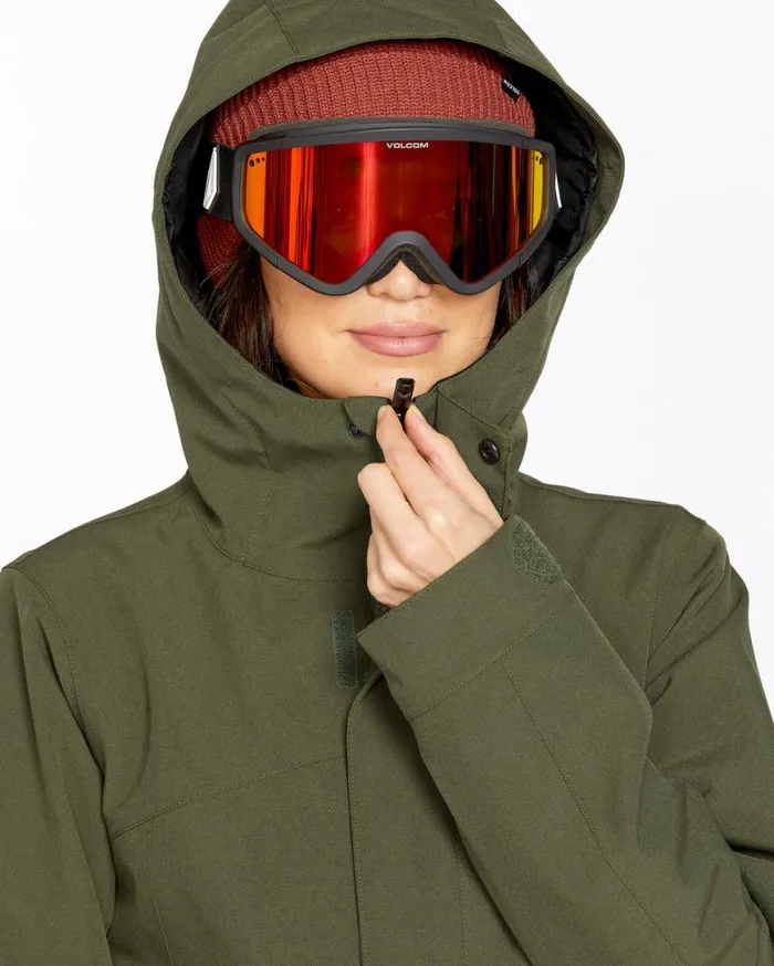 Womens Stoney Shadow Insulated Jacket 8211 Ivy Womens Volcom Jackets