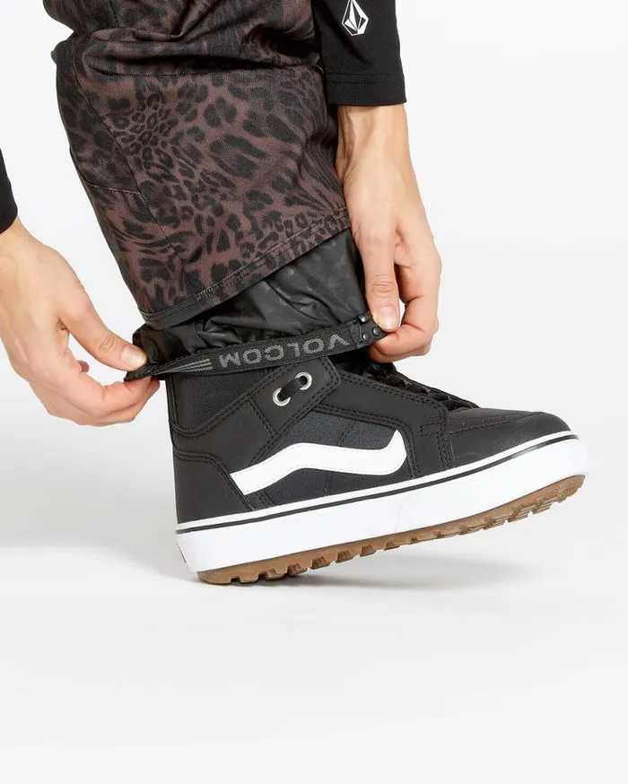 Womens Swift Bib Overalls 8211 Leopard Womens Volcom Pants