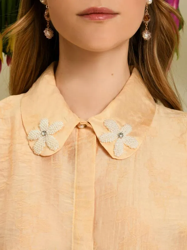 Womenswear DREAM Apricot Tulip Blouse Creamy Corn Yellow Sister Jane Womenswear DREAM Apricot Tulip Blouse Creamy Corn Yellow Sister Jane