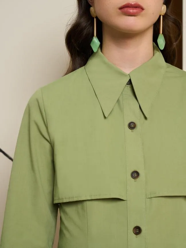 Womenswear Ghospell Zola Storm Flap Dress Lime Punch Sister Jane Womenswear Ghospell Zola Storm Flap Dress Lime Punch Sister Jane