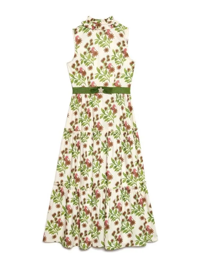 Womenswear Ocean Fauna Midi Dress Deep Ivory Sister Jane Womenswear Ocean Fauna Midi Dress Deep Ivory Sister Jane