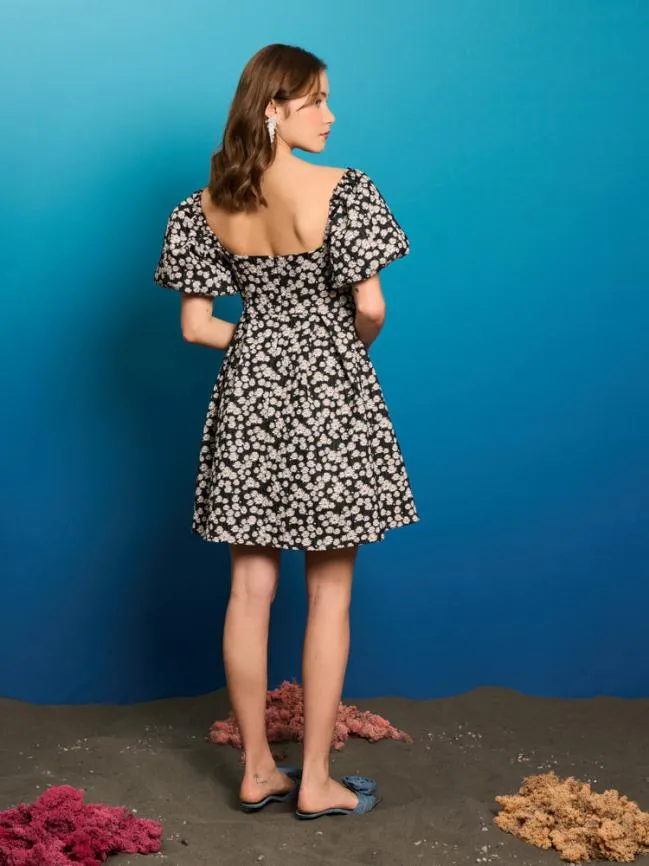 Womenswear Pearl Marina Mini Dress Black Daisy Sister Jane Womenswear Pearl Marina Mini Dress Black Daisy Sister Jane