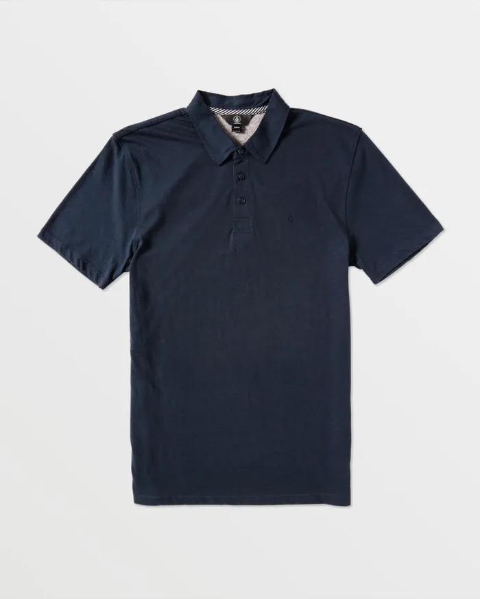 Wowzer Polo Short Sleeve Shirt 8211 Navy Mens Volcom Shirts and Flannels