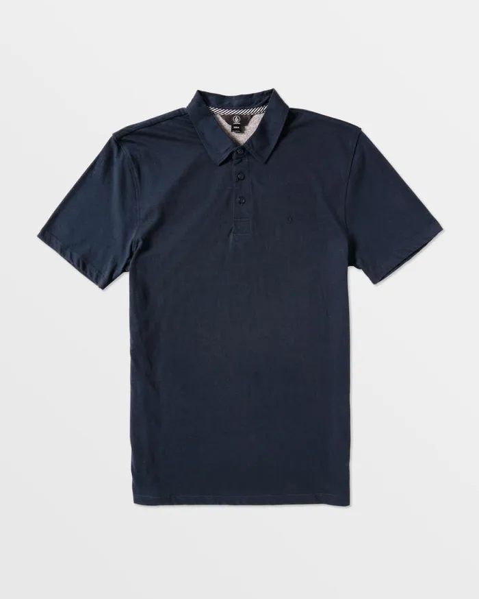 Wowzer Polo Short Sleeve Shirt 8211 Navy Mens Volcom Shirts and Flannels
