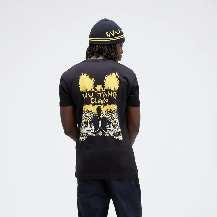 Wu Tang X Stance Skull Clan Tee Black Men Stance Shirts and Tees