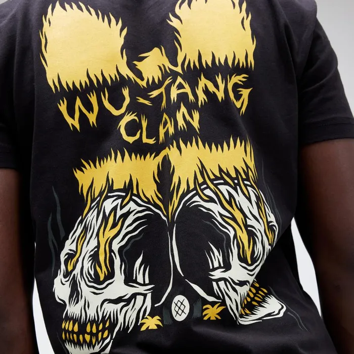 Wu Tang X Stance Skull Clan Tee Black Men Stance Shirts and Tees